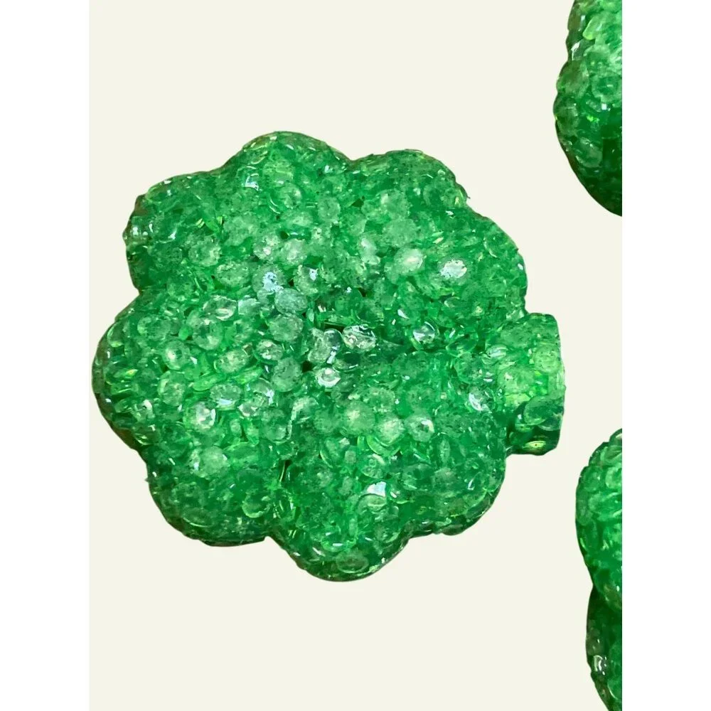 St Patrick's Day Green Shamrock String of 10 Lights